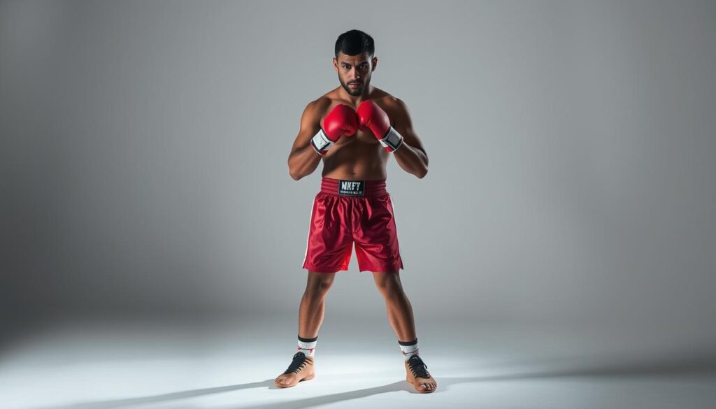 proper boxing stance